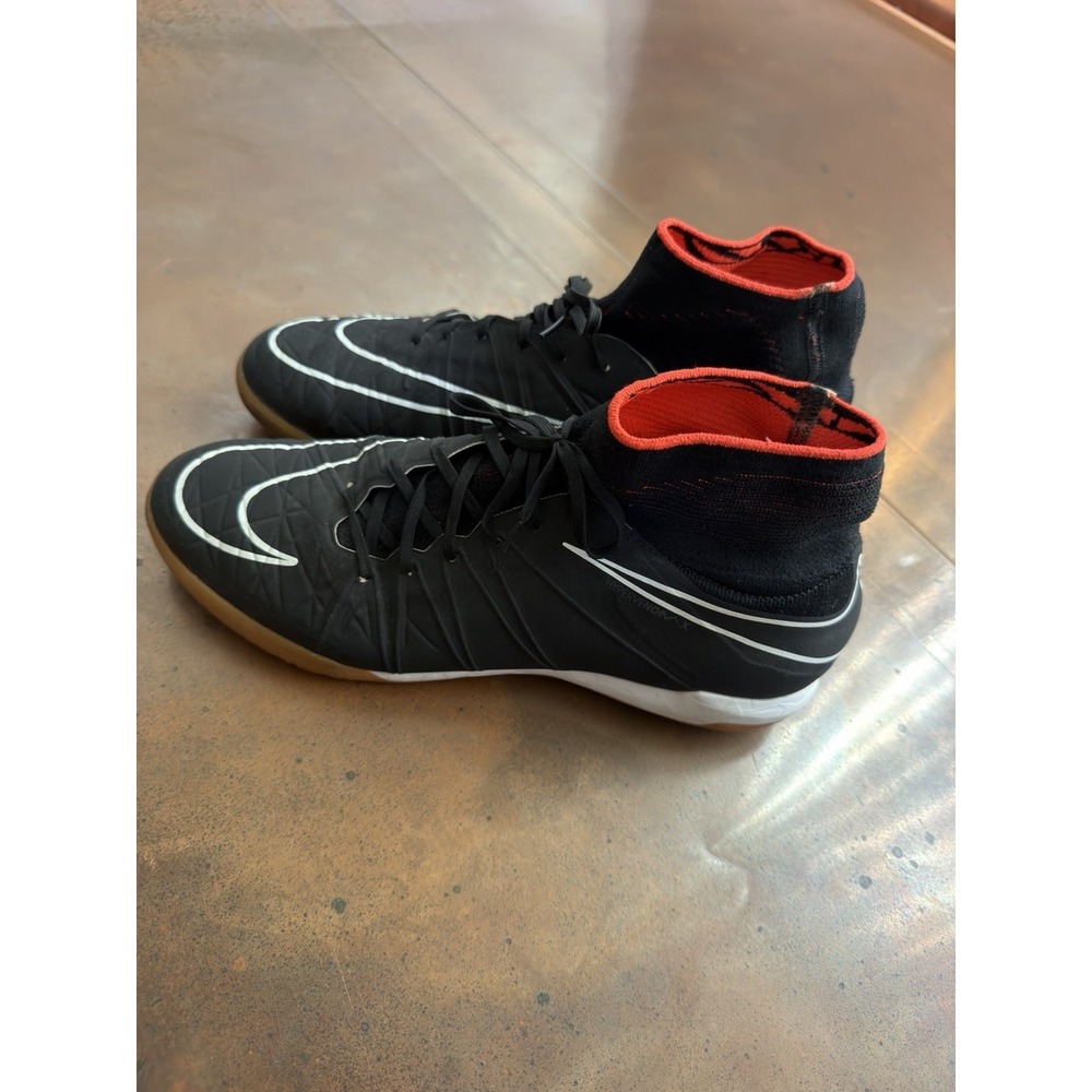 Nike HypervenomX Proximo IC Black Indoor Soccer Shoes Men's Size 11.5 - Picture 2 of 9